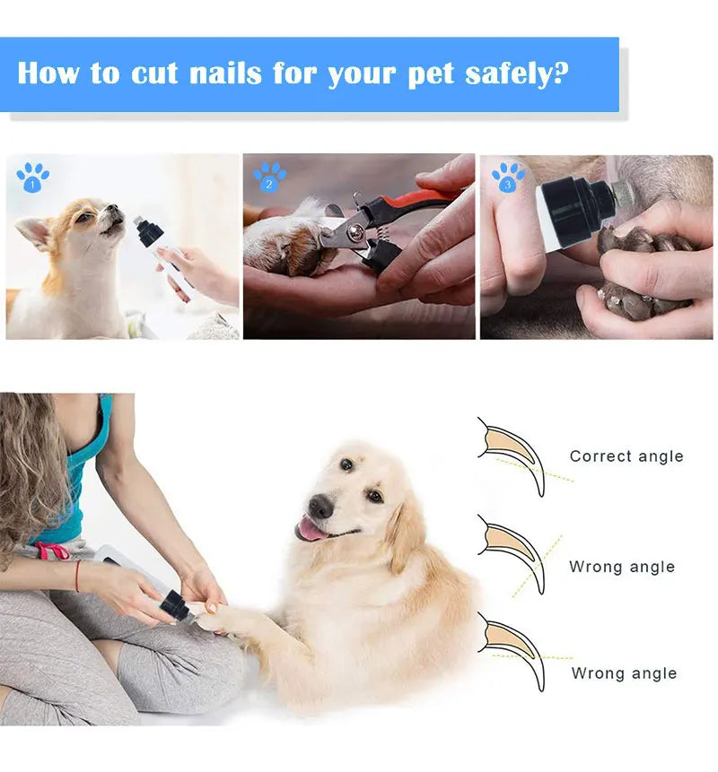 Painless USB Charging Dog Nail